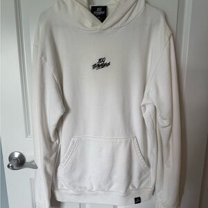 Men's White Hoodie